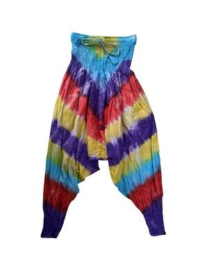 Rhea Comfy Harem Pants Tie dye One Size